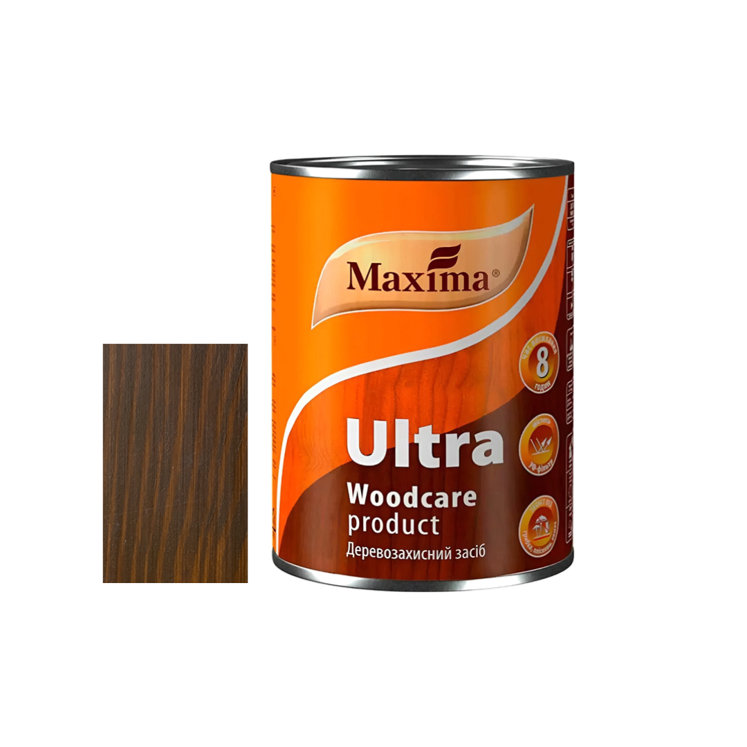 Деревозахисний засіб акриловий “Тікове дерево” TM Maxima 0.75 л