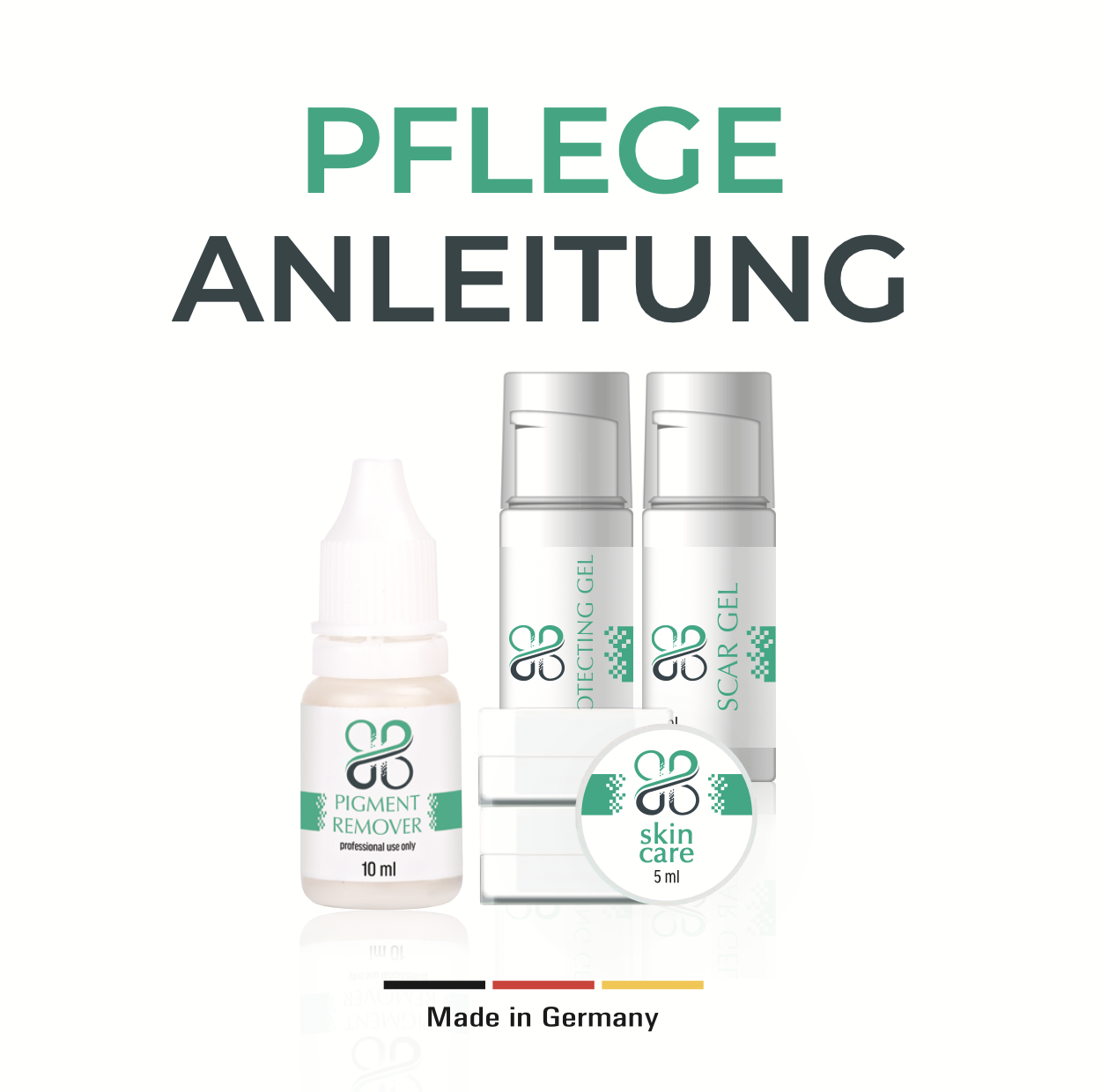 Pflegehinweise, Heft (9,8x9,8cm) 50Stk.
