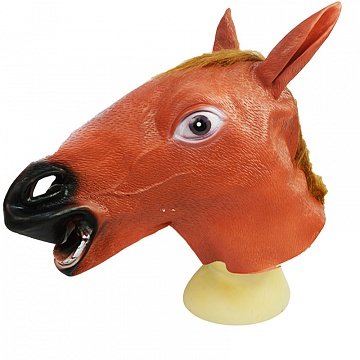 маска голова коня