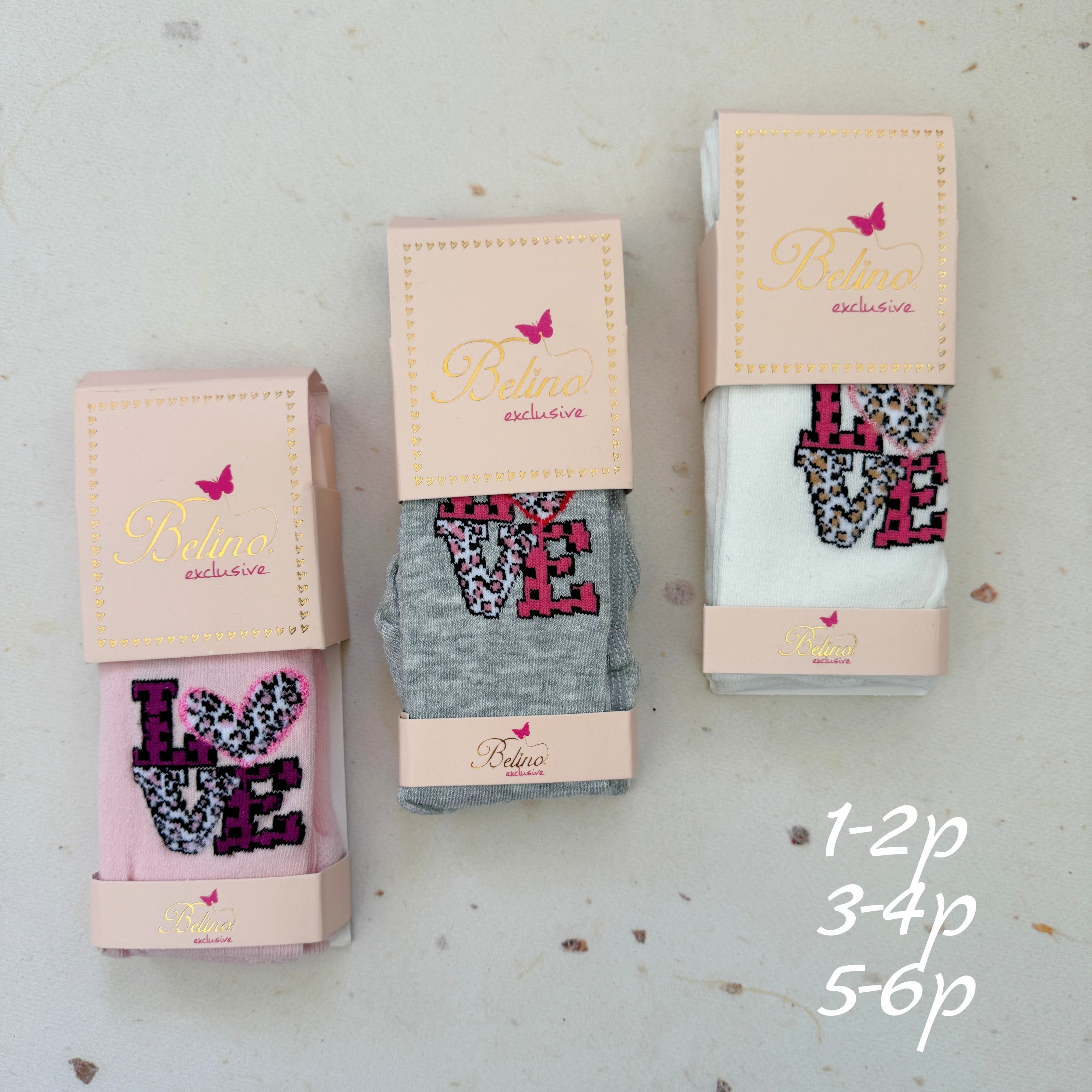 Дитячі  демісезонні колготи love