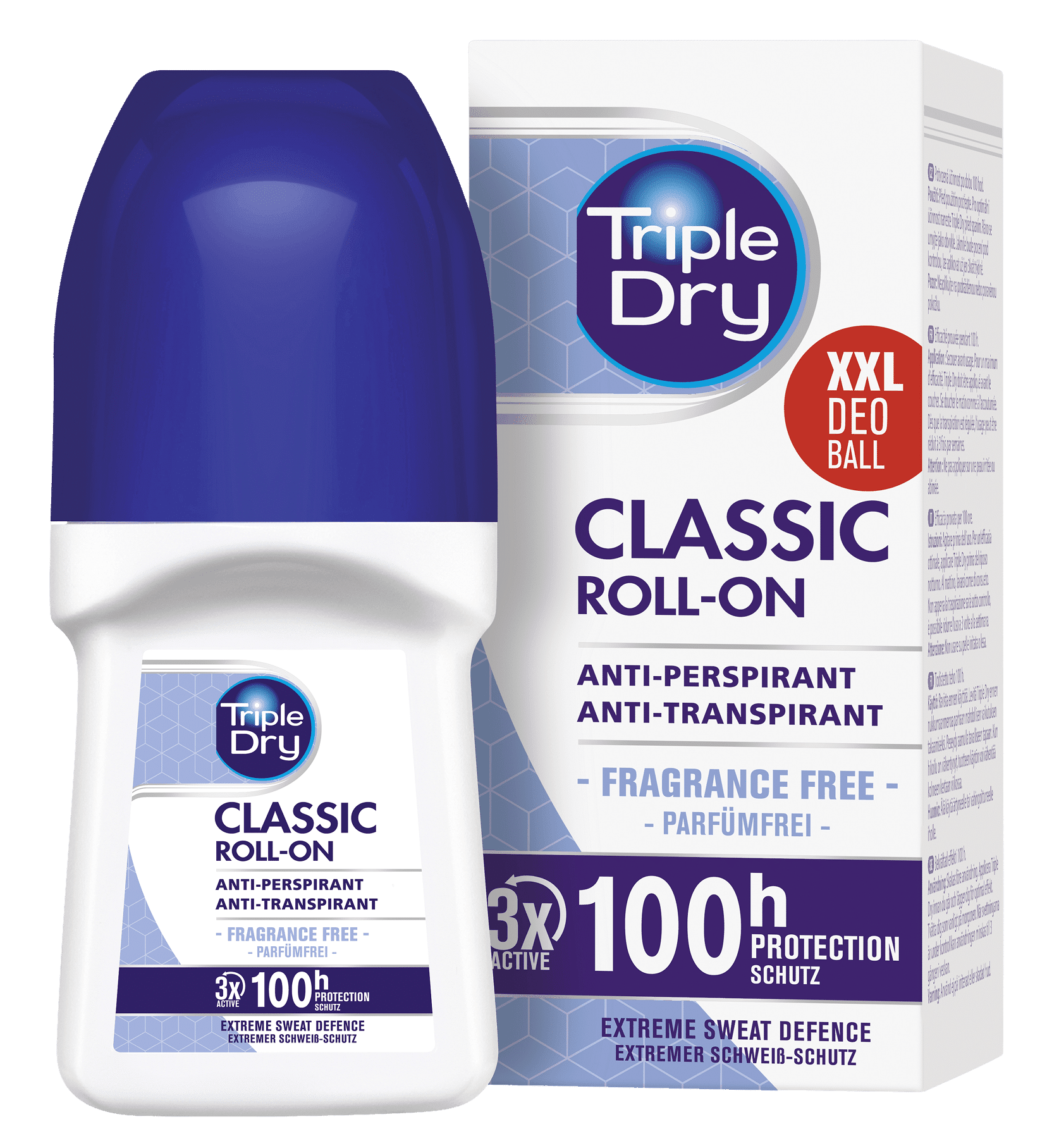 Triple Dry Fresh Roll-On – антиперспірант із потрійним захистом