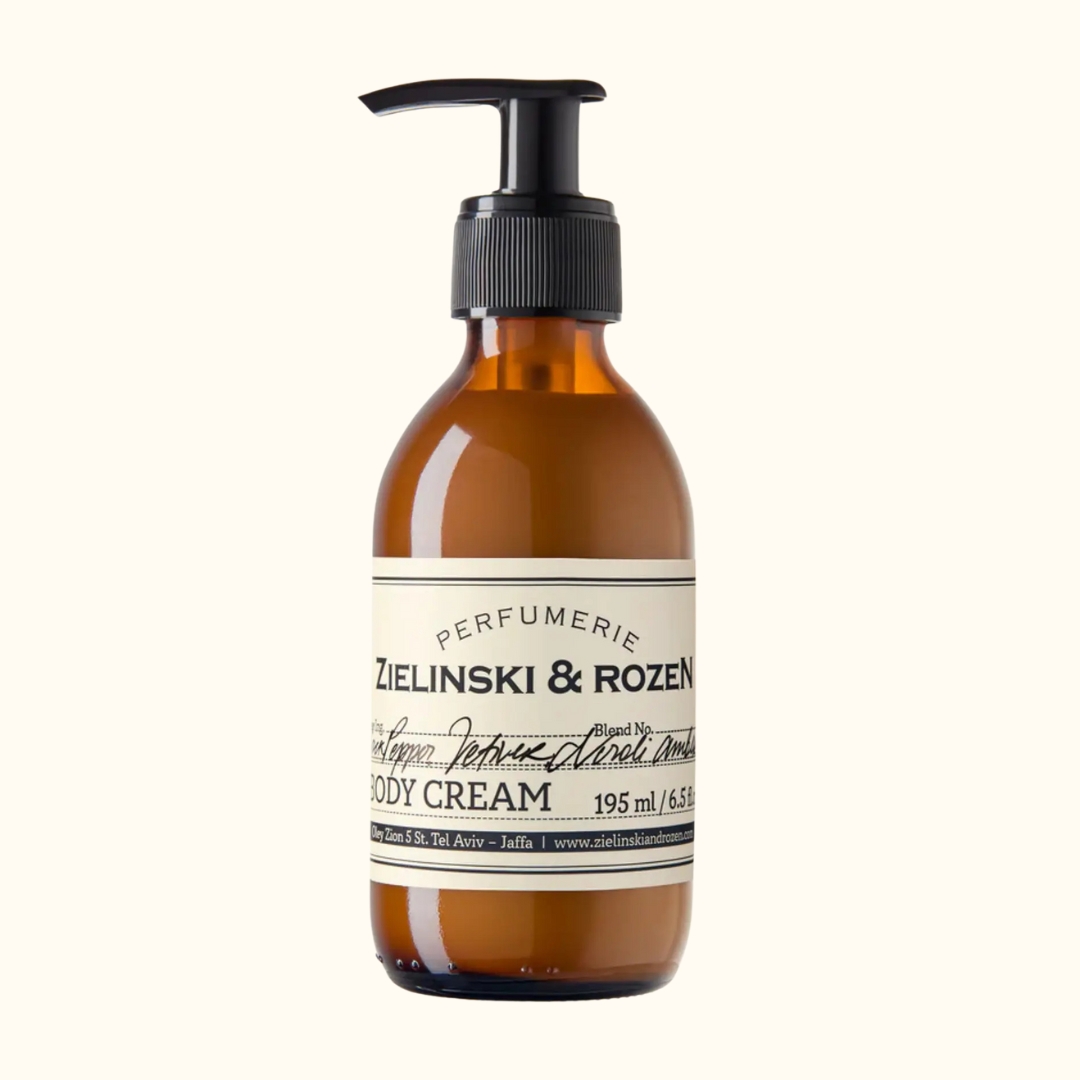 Крем для тіла Black Pepper, Vetiver, Neroli, Amber 195мл скло