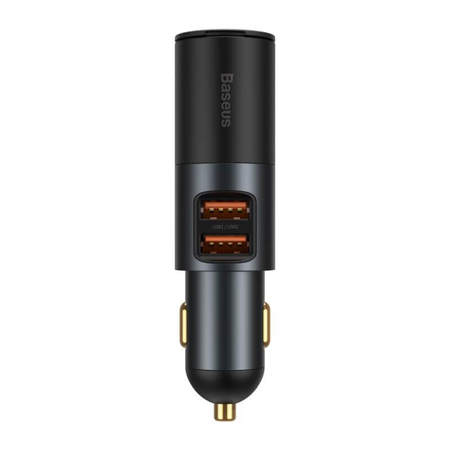 АЗП Baseus Share Together with Cigarette Port 2USB 120W