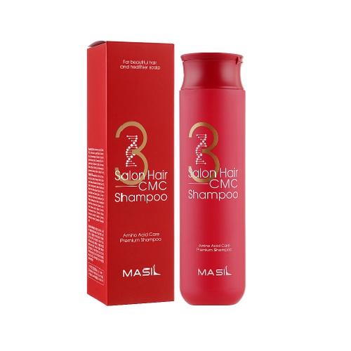 Відновлюючий шампунь з амінокислотами Masil 3 Salon Hair CMC Shampoo 300 мл