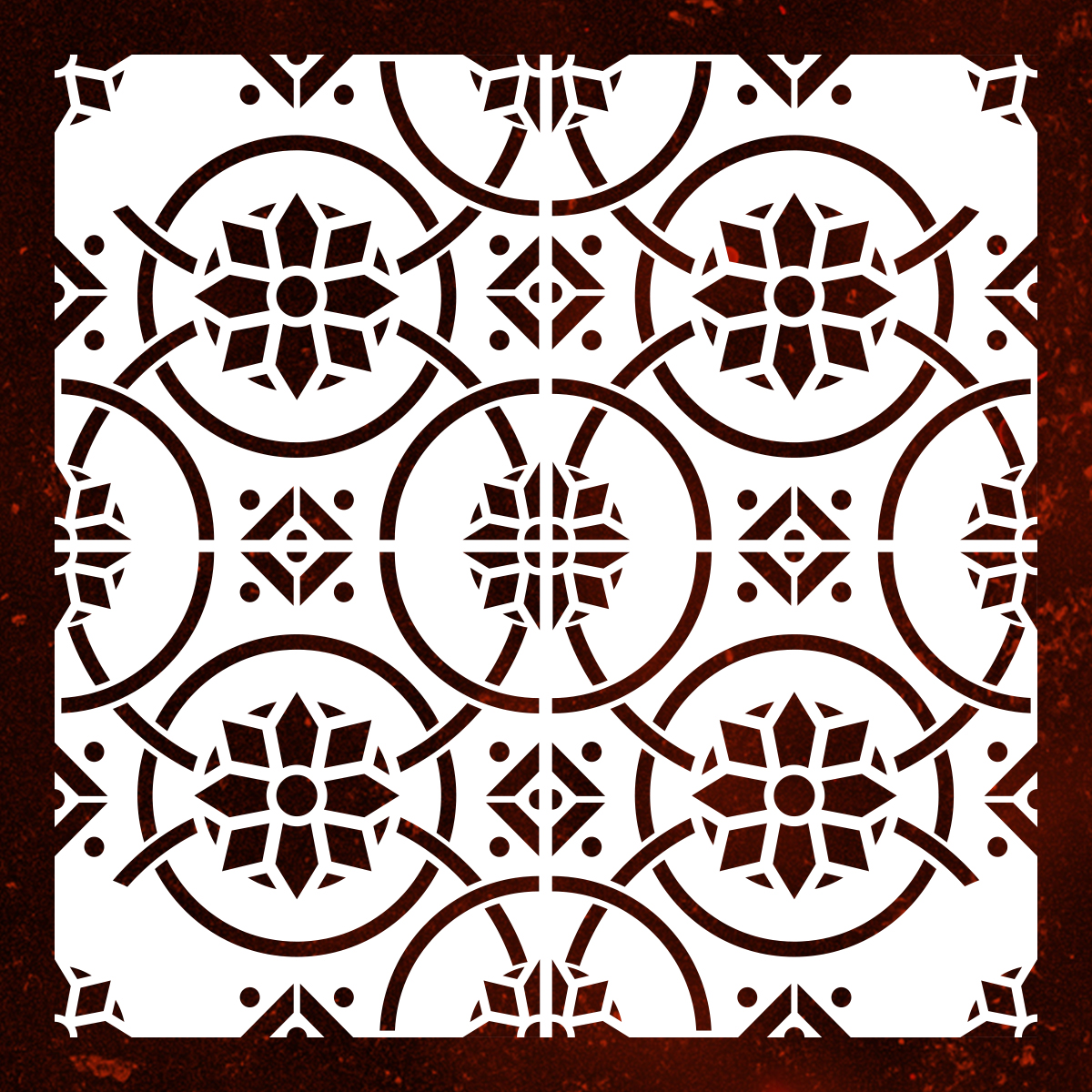 Трафарет Класична Кераміка. LRG DECOR 