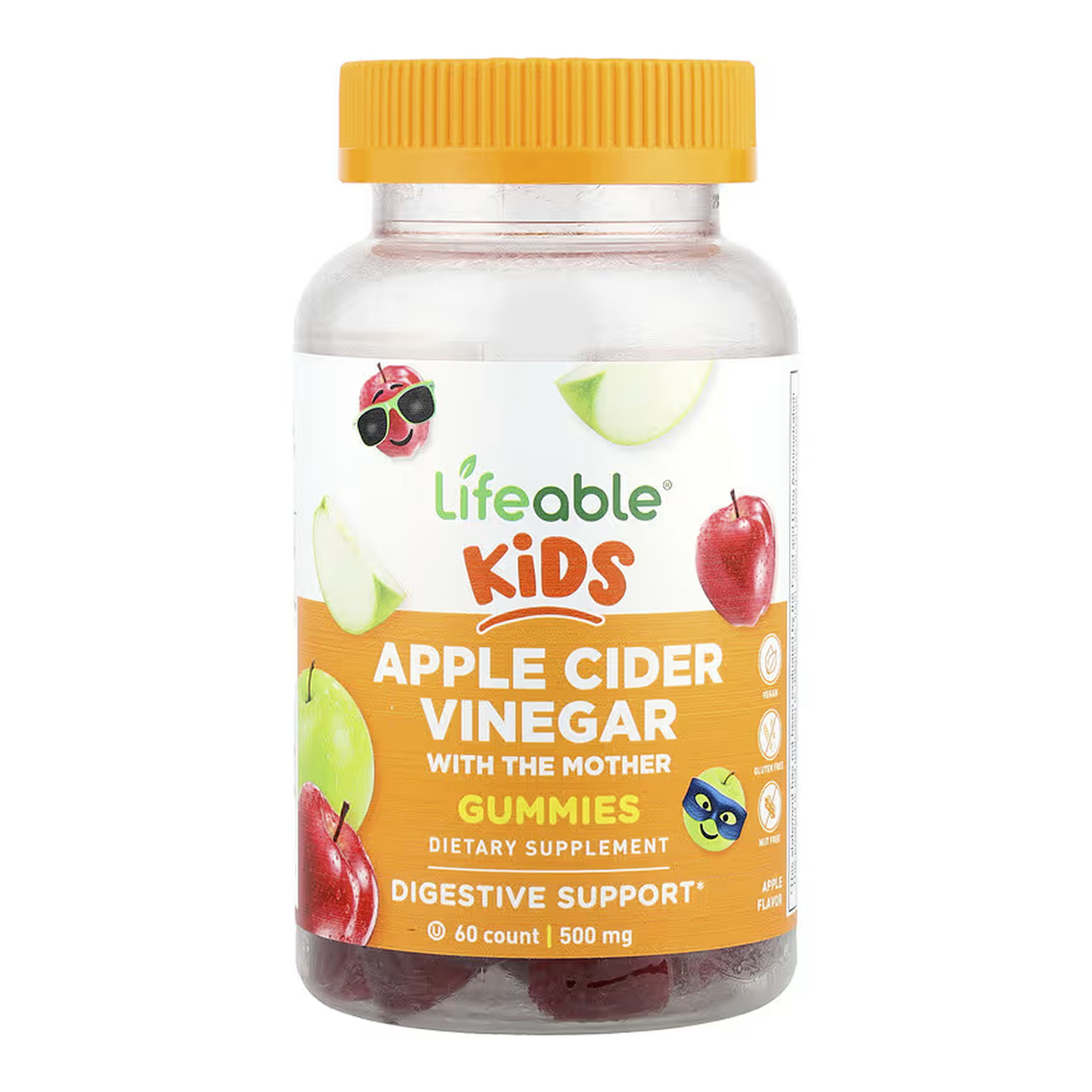 Apple Cider Vinegar with the Mother Kids - 60 gummies