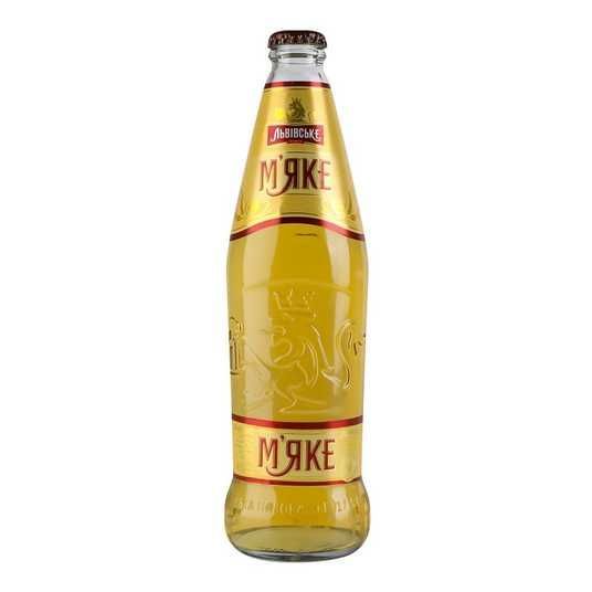 🇺🇦 "Львівське" Пиво Мягкое, 0.45 л.