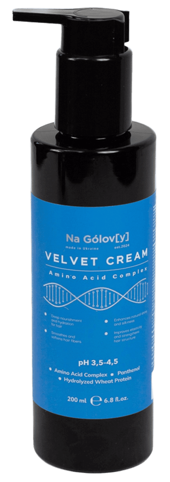 Незмивний крем-кондиціонер із комплексом амінокислот VELVET CREAM