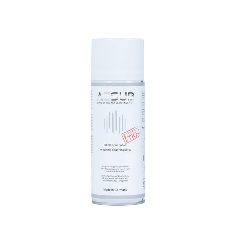 AESUB WHITE – ANTI-REFLECTIVE SPRAY FOR 3D LASER SCANNING