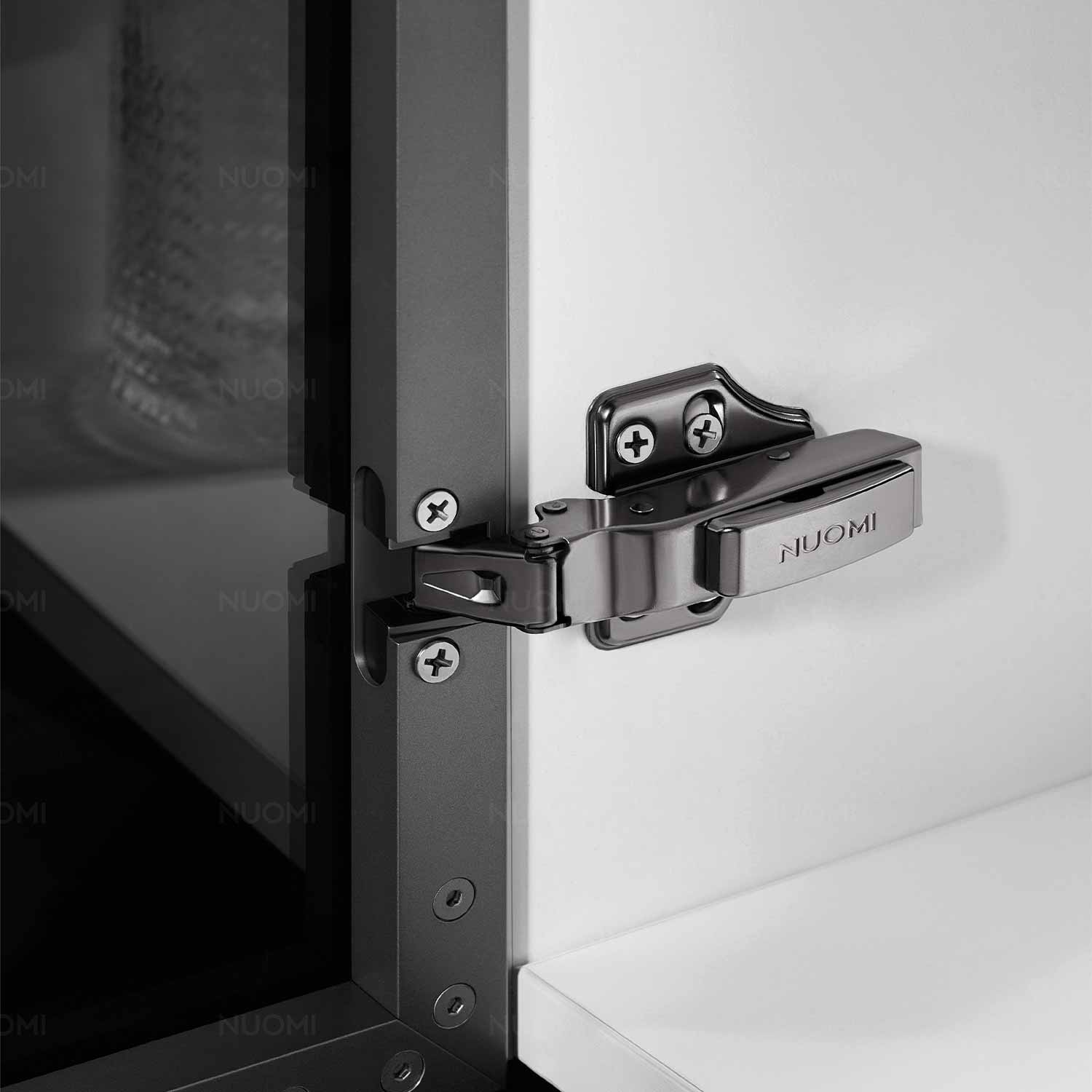 Luxuriance Series Fixed Mounted Hinge For Narrow Aluminium Frame (x5)