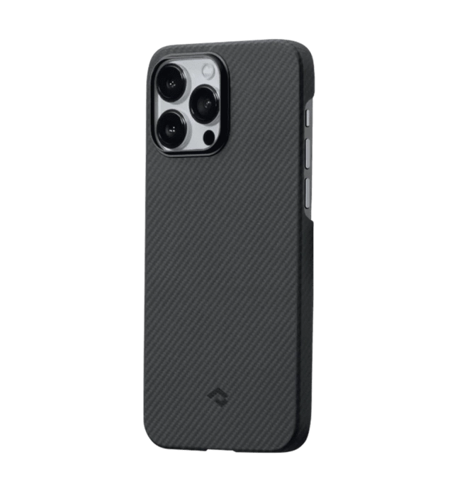 Чохол Pitaka MagEZ Case Twill 600D Black/Grey for iPhone 14 Pro Max (KI1401PMA)