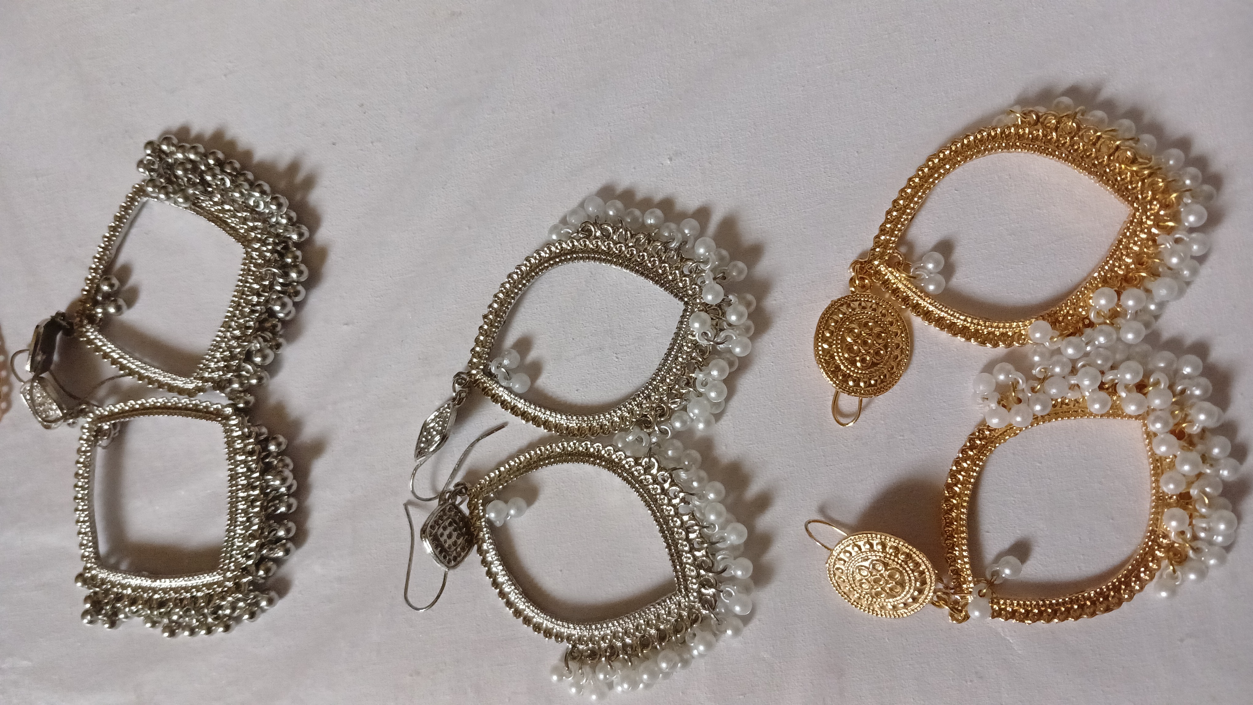 1 pair Resin Jumka Base