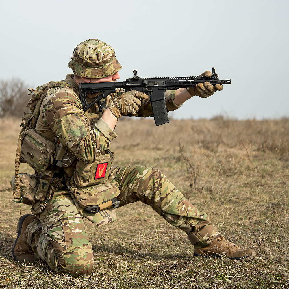 Бойова сорочка "Raid Rip-Stop Sorona Multicam" від українського бренду "CAMOTEC".