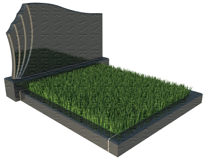 Пам’ятник подвійний 2-25AM