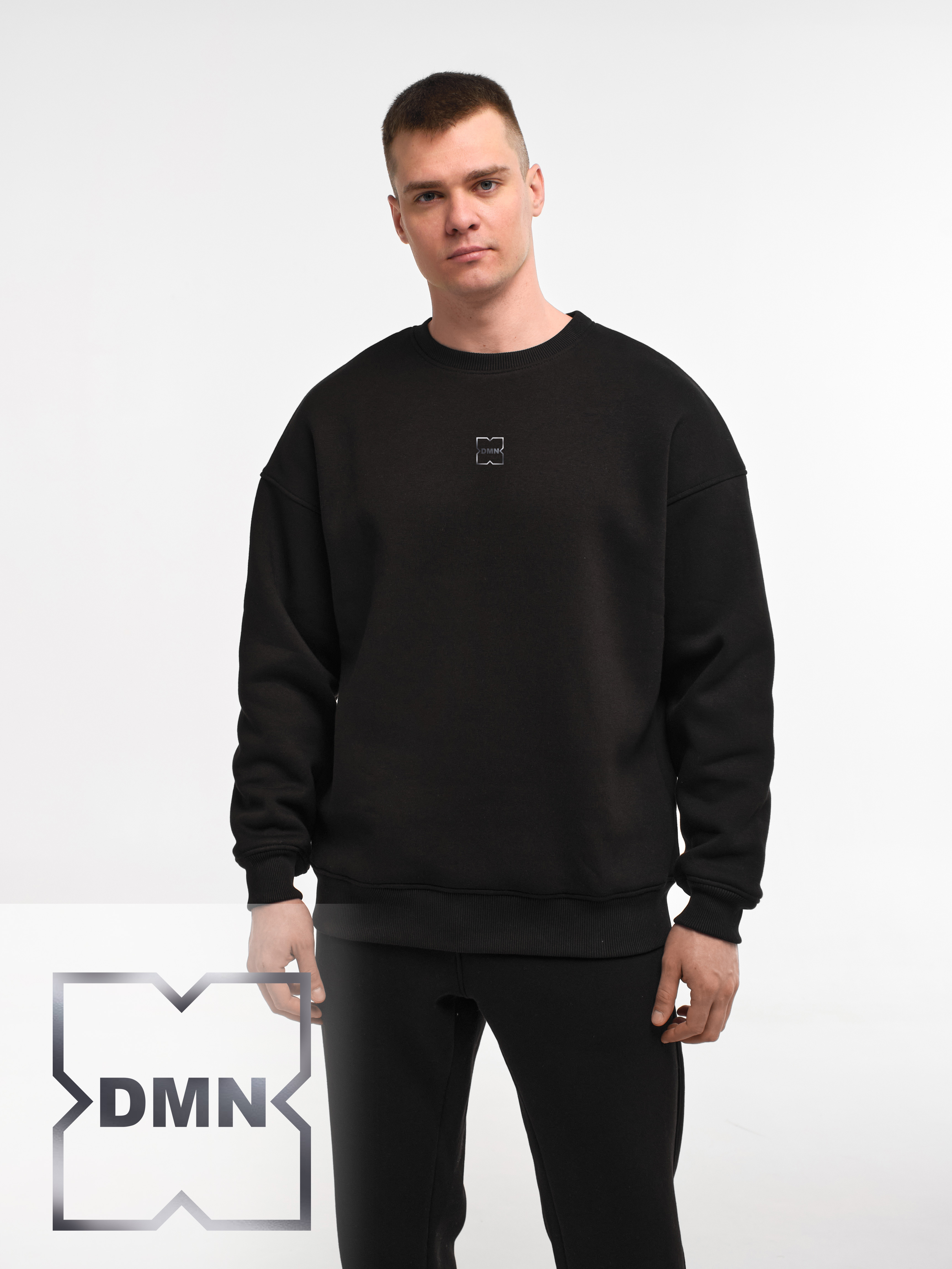 SWEATSHIRT "DMN" (DOMINATION) | BLACK EMOTION | XS1