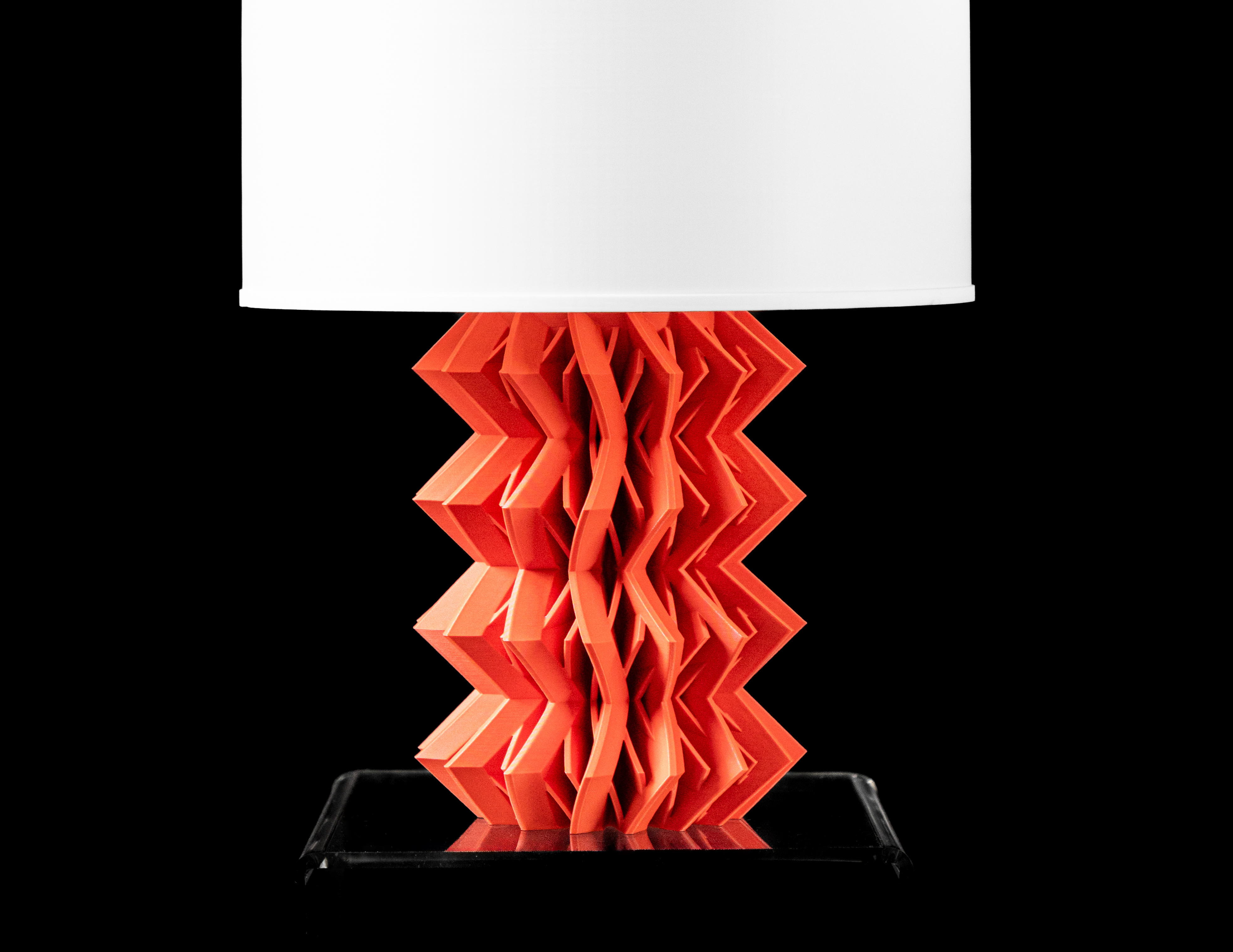 Zig Table Lamp – Modern 3D Printed Table Lamp