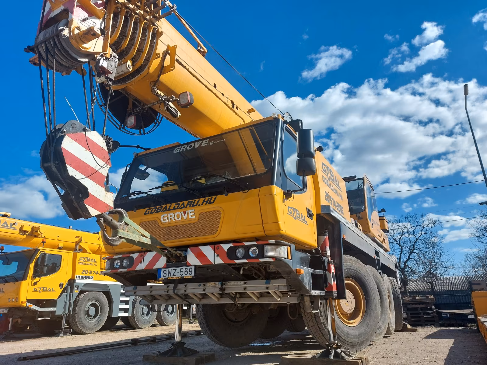 Автокран Grove GMK4080 | 2011 рік | 13 367 мотогодин |