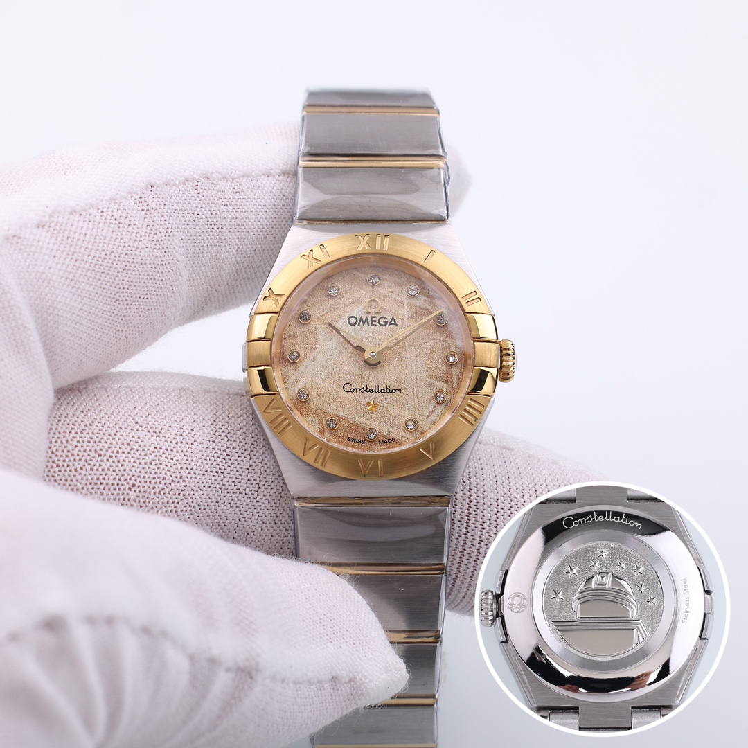 Omega women 123.10.24.60.57.004 Constellation Quartz 24mm