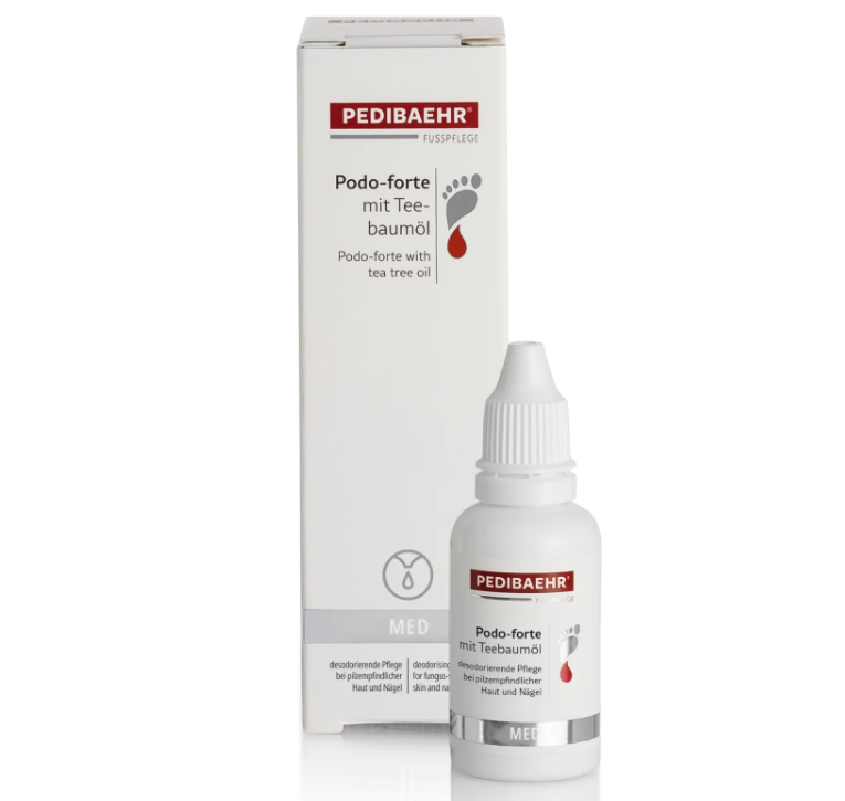 Протигрибкова рідина для пальців ніг та нігтьової пластини Podo-forte, PediBaehr, краплі 30 мл