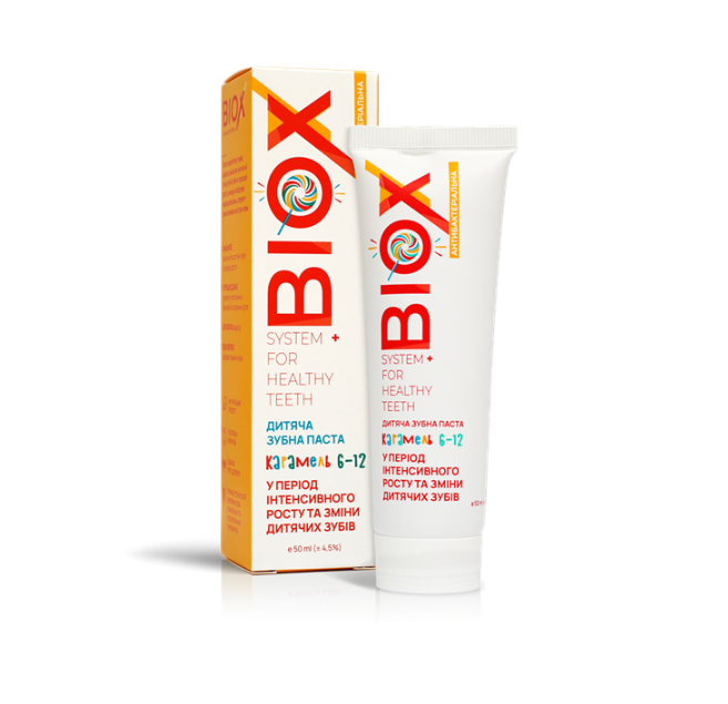 Зубна паста дитяча BIOX