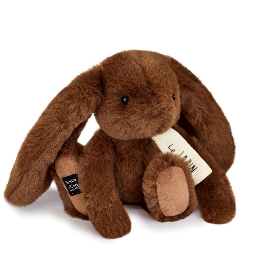 М’яка іграшка DouDou Зайчик 20 см темно-коричневий HO3241