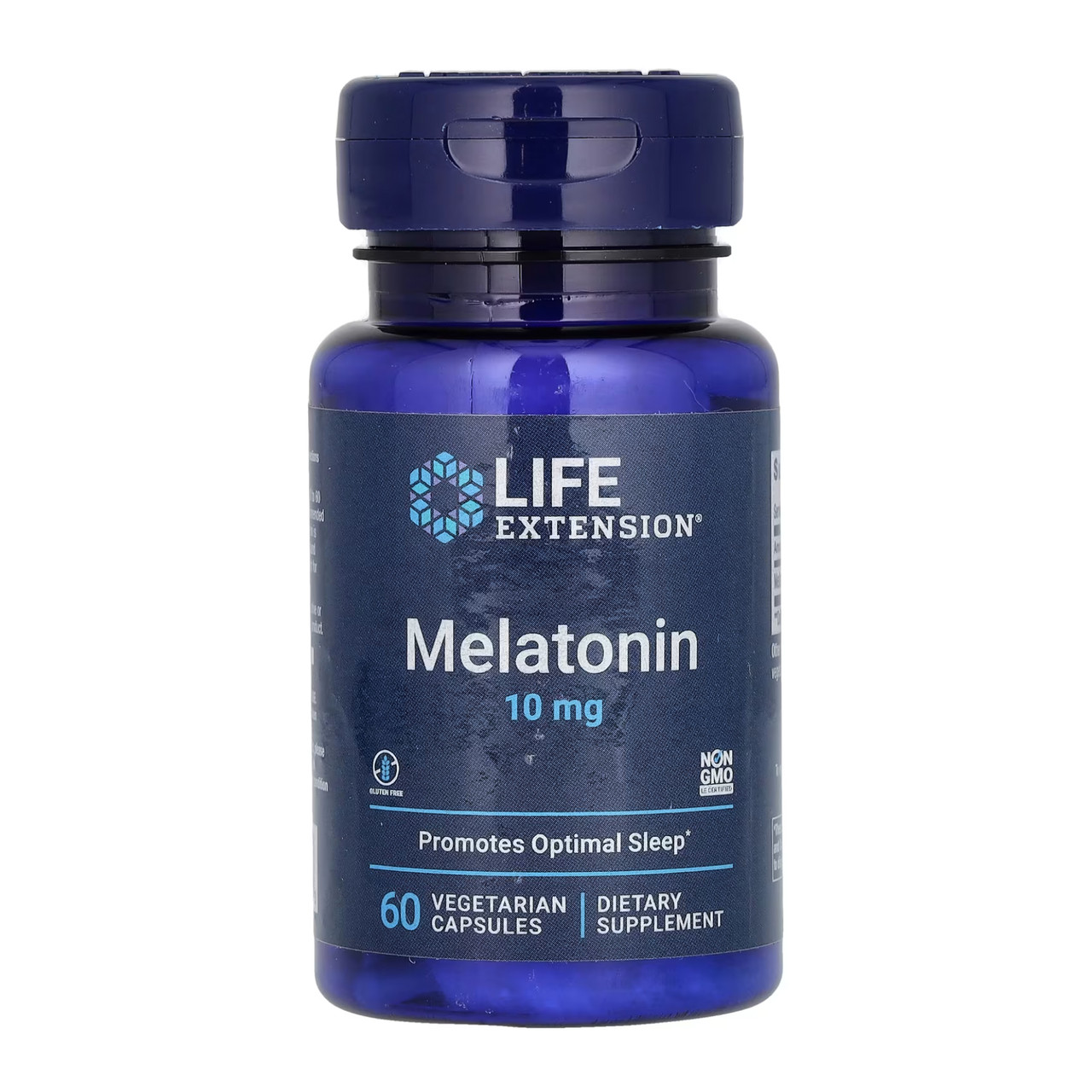 Мелатонін, Melatonin 10 mg - 60 veg caps