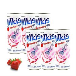 Блок напій Milkis strawberry. Мілкіс LOTTE полуниця 250 мл. 6 шт