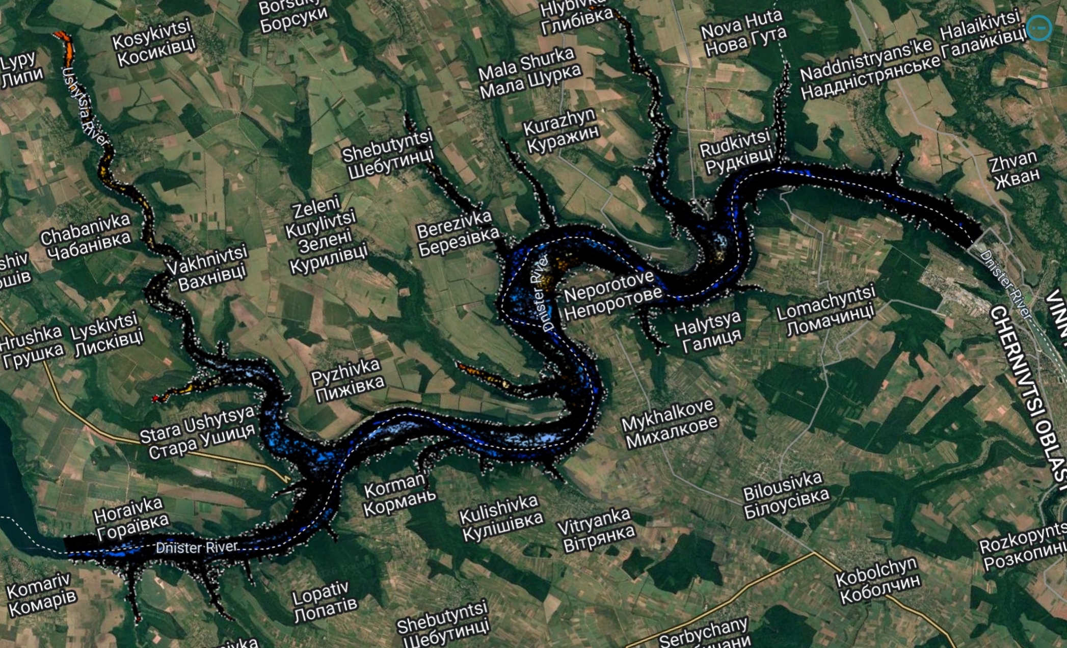Дністровське Водосховище 