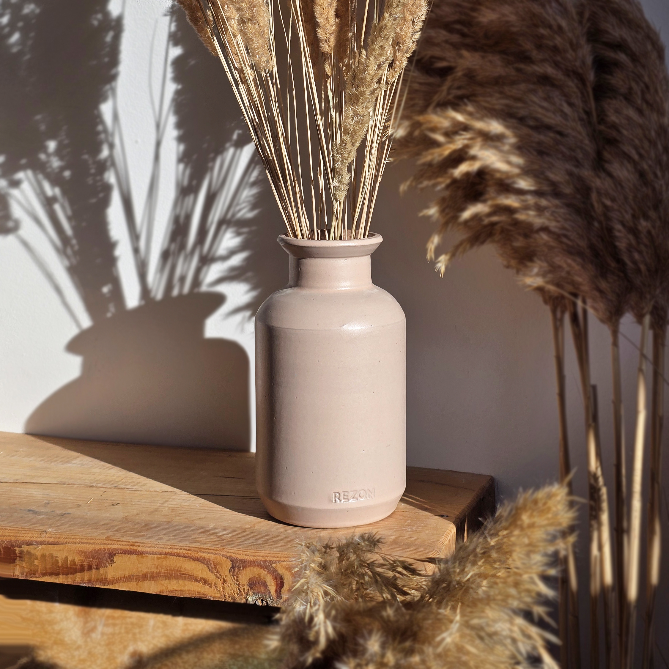 Ваза керамічна 23 см Бохо 2