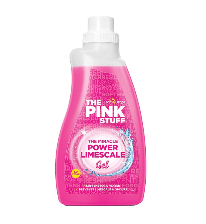 Гель від накипу для пральної машини The Pink Stuff Power Limescale Gel 1L