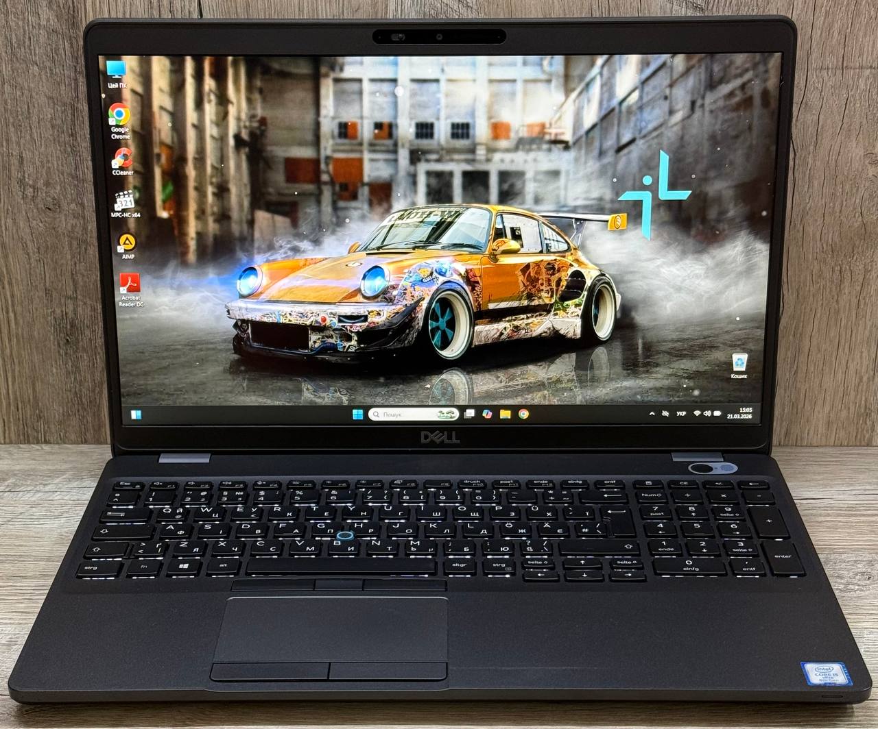 Ноутбук Dell Latitude 5500 - i5-8365U/16Gb/256Gb/W15" FHD IPS/W11 Pro/Клас А
