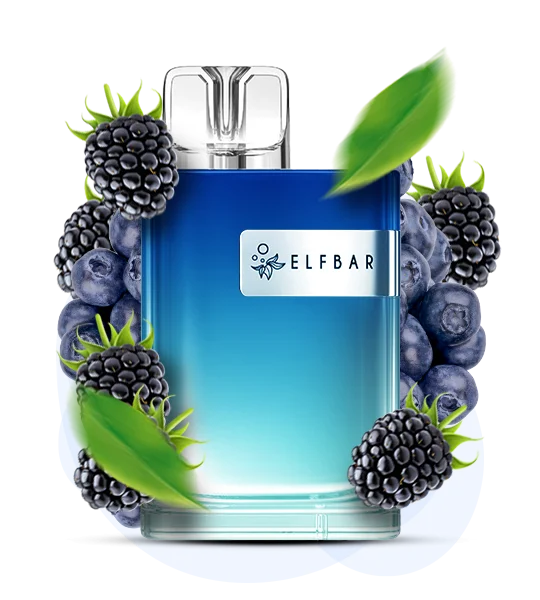 Elf Bar CR8000 Sour Blackberry Blueberry ( Кисла Ожина Чорниця)
