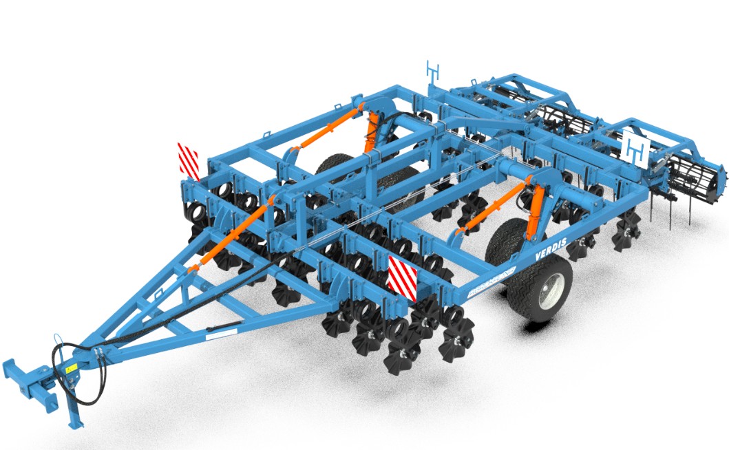 Грунтообробний агрегат VERDIS UA - Турбокультиватор