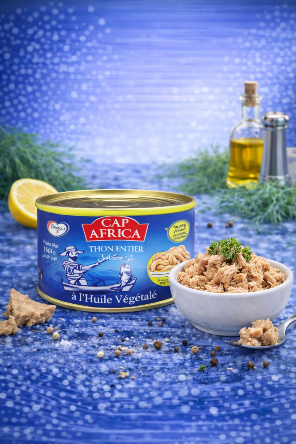 Тунець цілий в олії "CAP AFRICA"