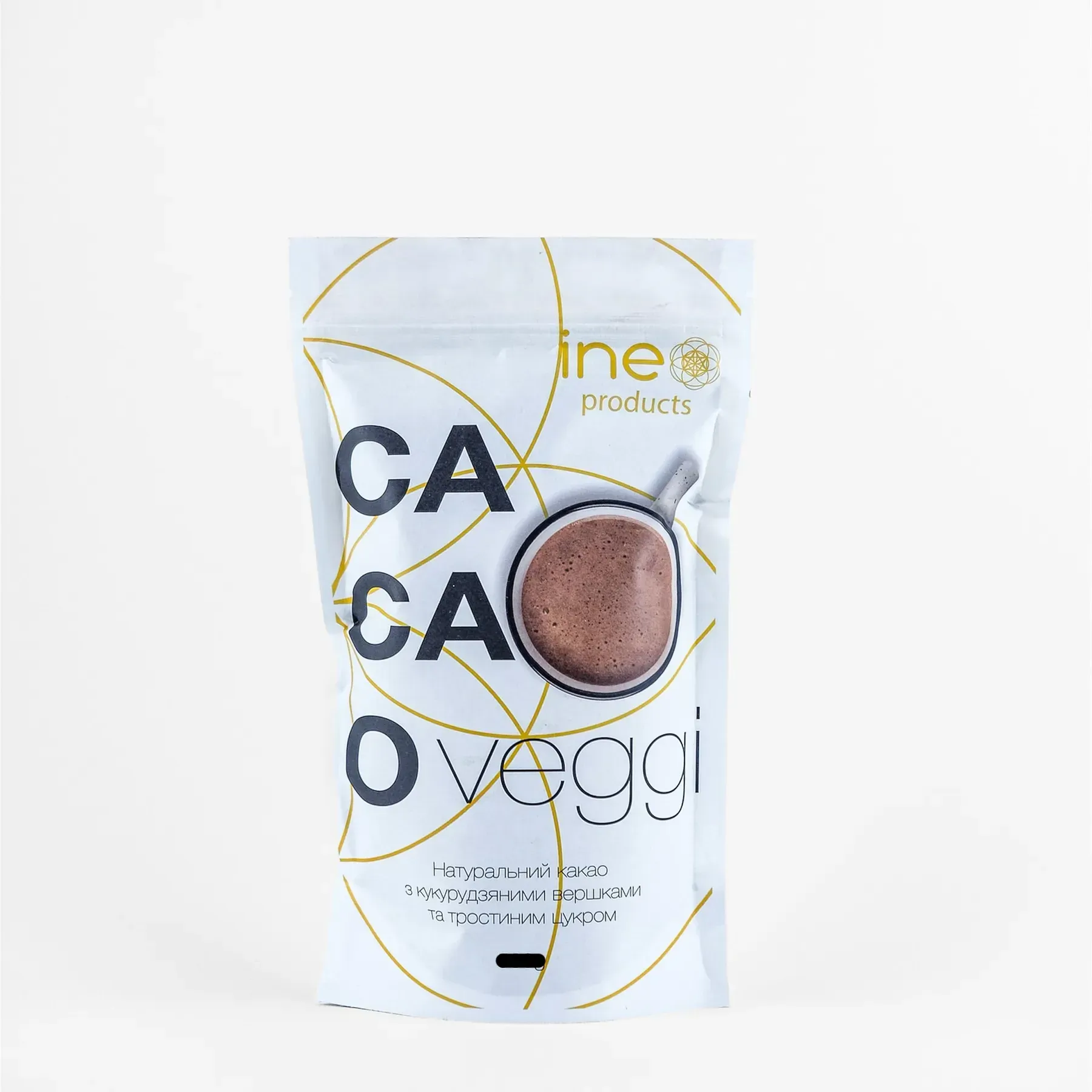Какао (без цукру) Cacao Veggi - Ineo, 200 г
