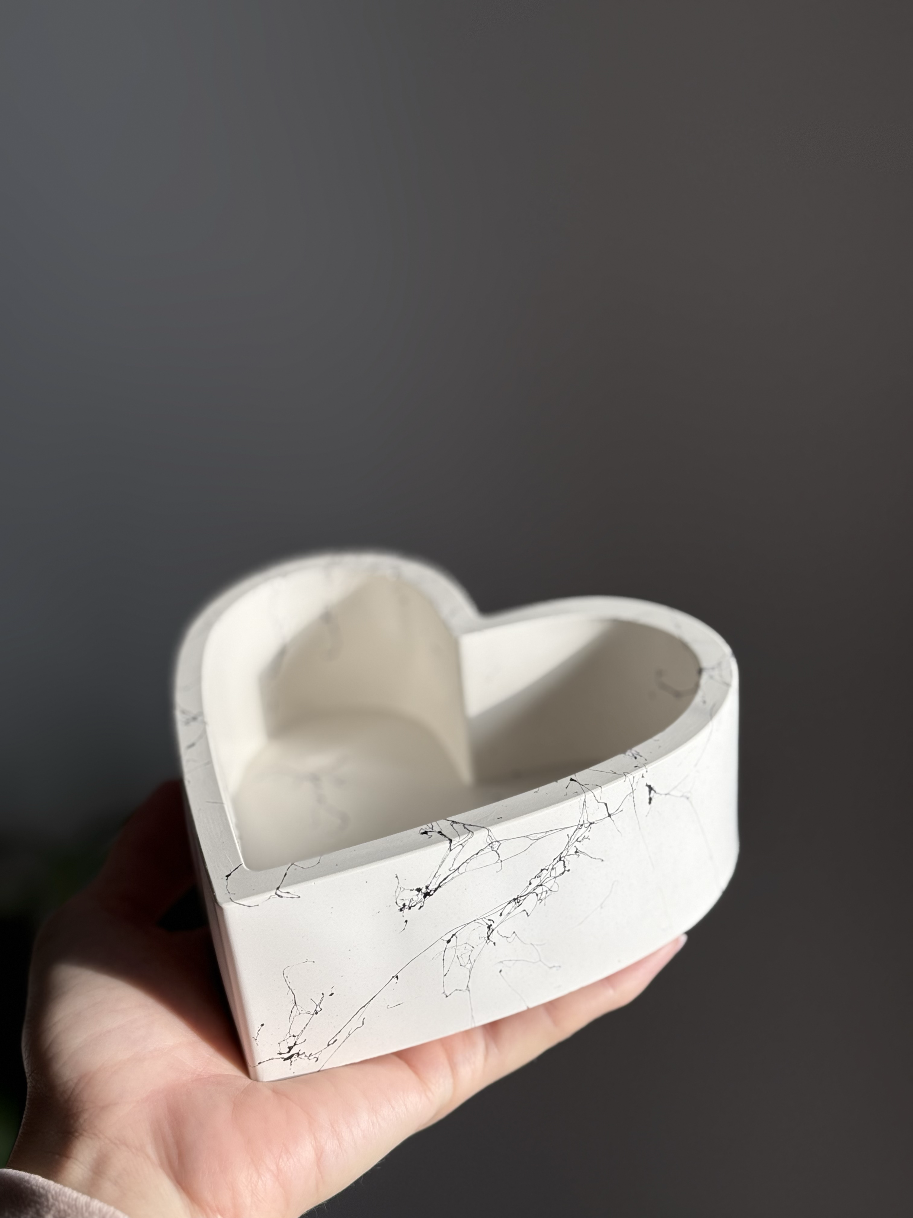 Свічка серце  з вашим таємним написом,мамурний дизайн