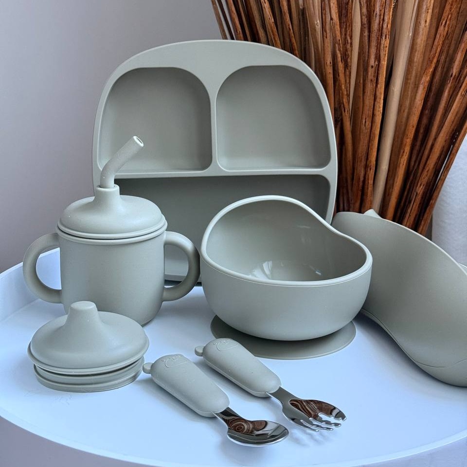 Набір квадрат базовий з 5 предметів, колір - Хакі (17-0510)