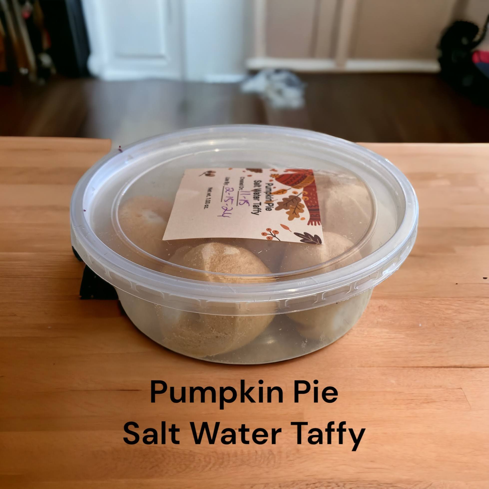Pumpkin Pie Salt Water Taffy