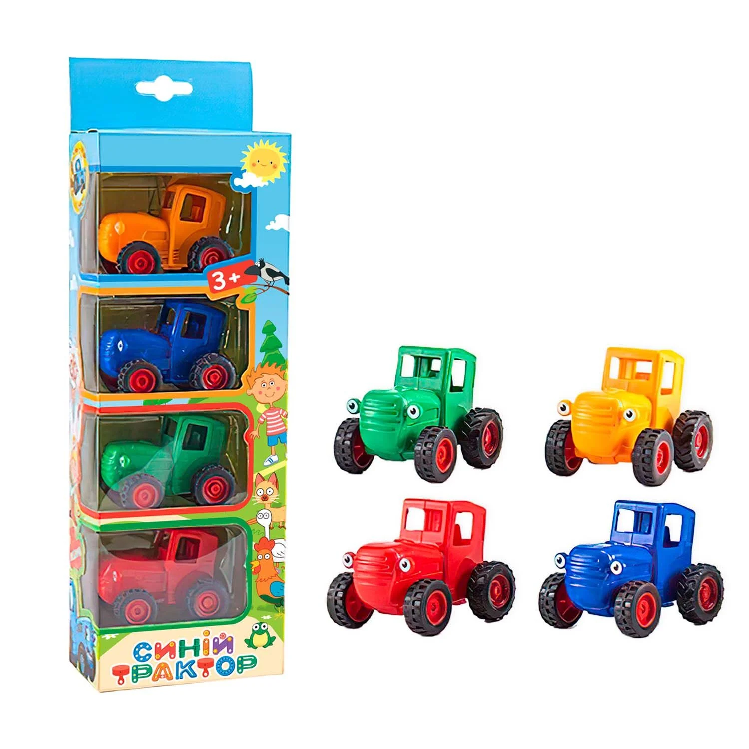 Машинки "Синій трактор"