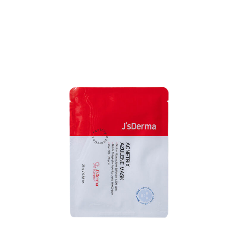 Маска тканинна заспокійлива з азуленом J’sDerma Acnetrix Azulene Mask 25gx1ea