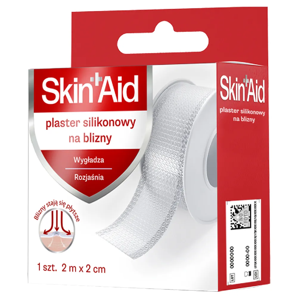 Skin Aid пластир від шрамів та рубців 2 м х 2 см - 1 шт