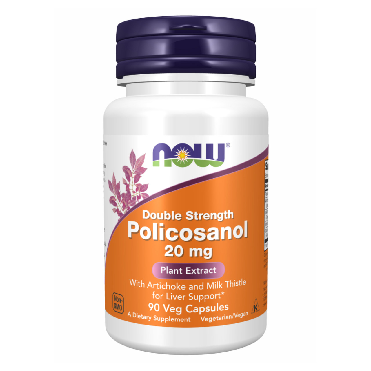 Полікосанол, Policosanol 20mg Plus - 90 vcaps
