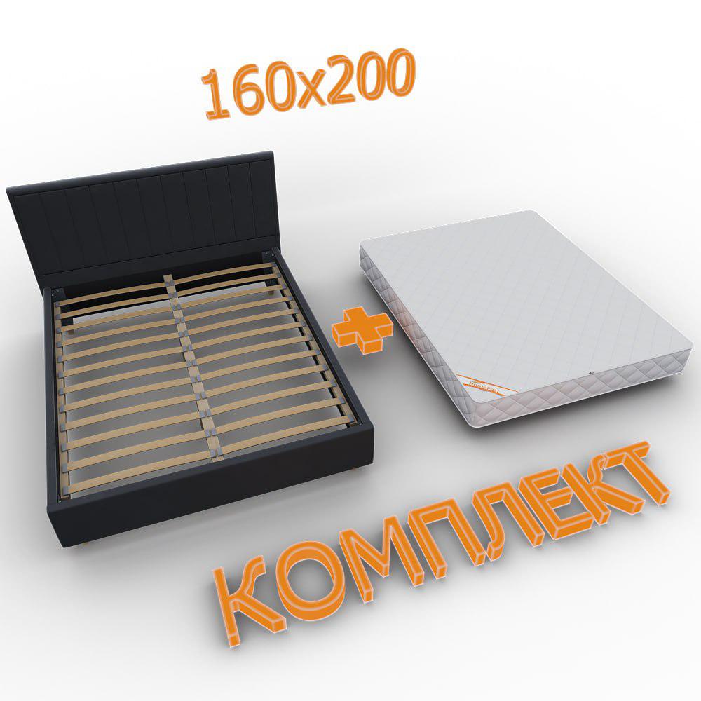 Комплект м'яке ліжко Bestseller 1600/2000 мм. + матрац Vdalii
