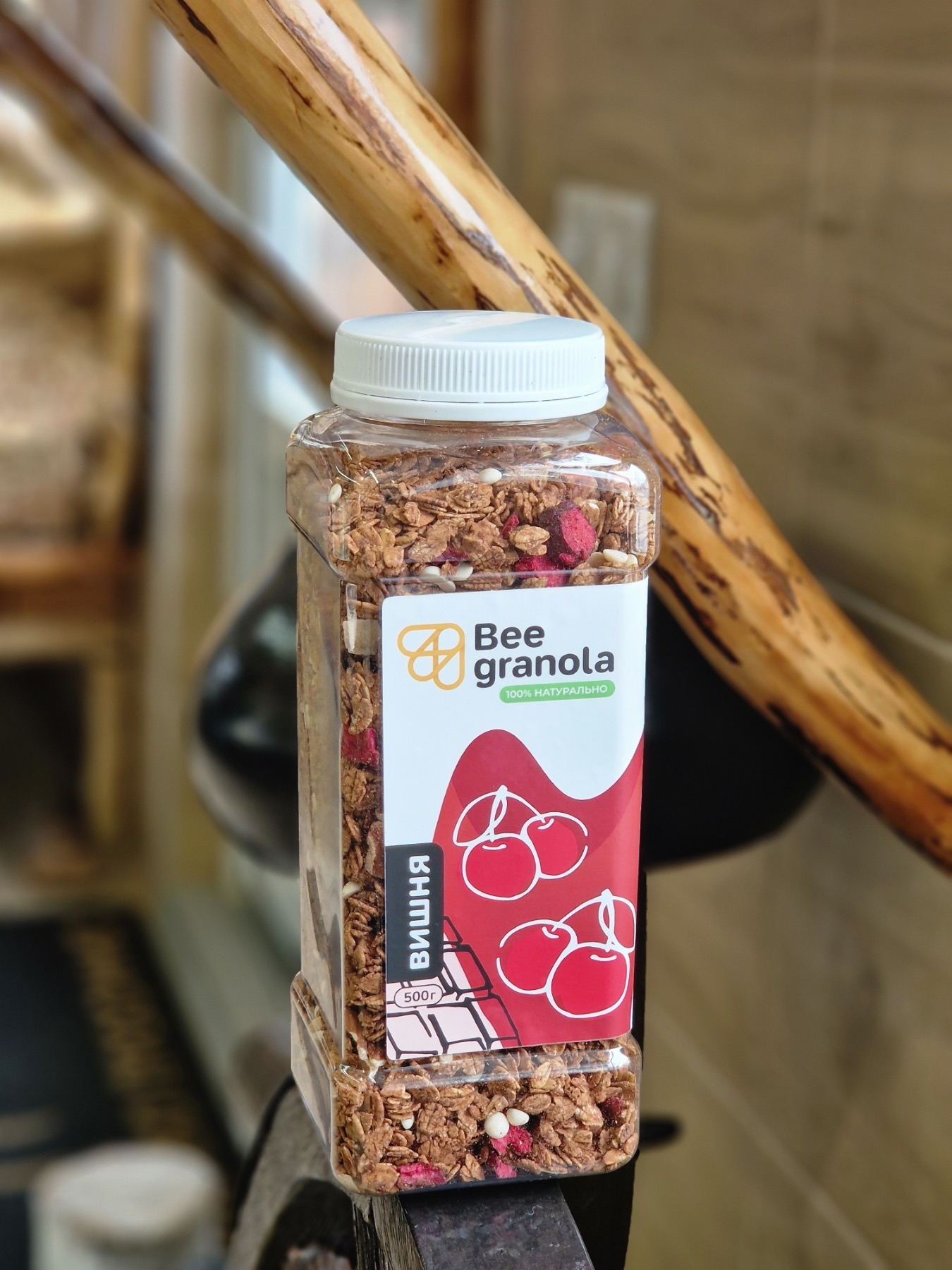 Гранола ВИШНЯ, «Bee Granola», 500г