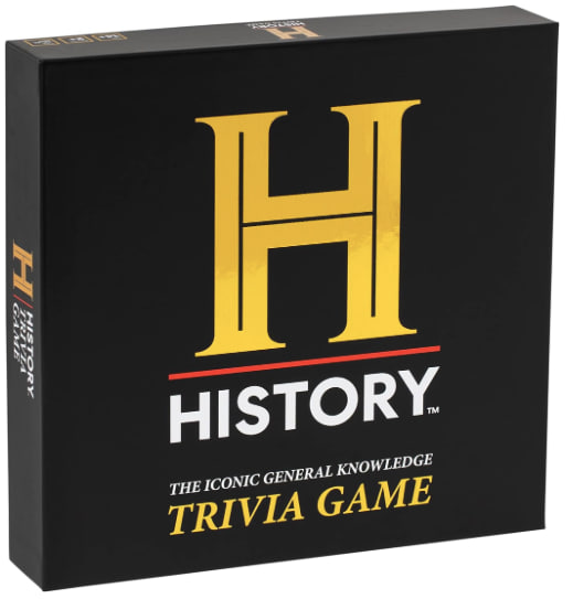 History Channel Trivia Game - General Knowledge Trivia Game with 2000+ Questions. Card Game for Adults, Family and Teens in The Pursuit of Trivial Knowledge