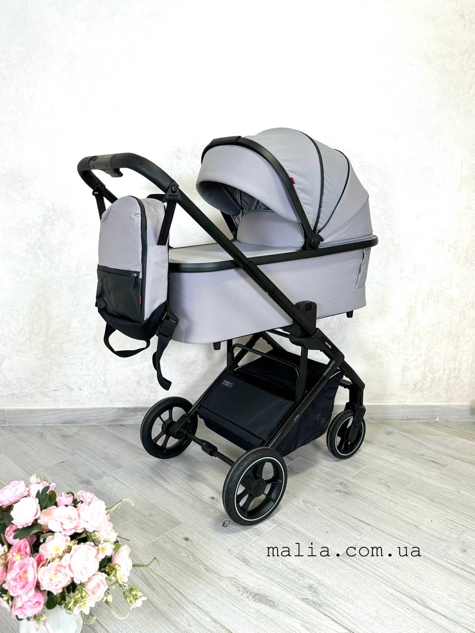 Коляска 3в1 Carrello Alfa+  Feather Grey