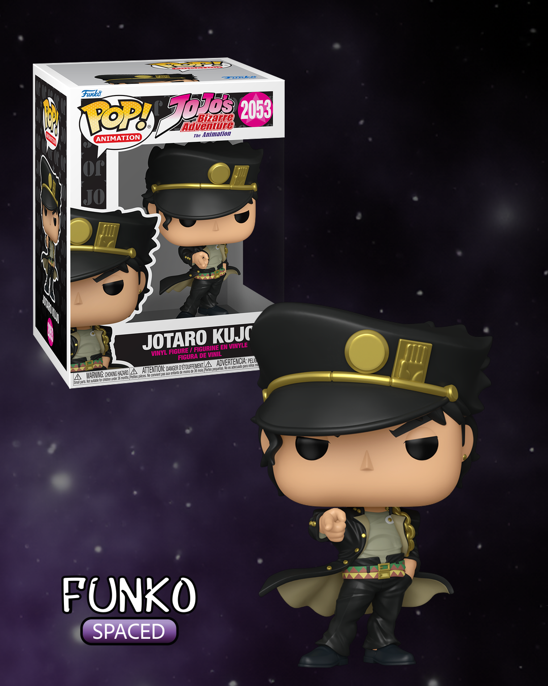 Фігурка Funko Pop JoJo’s Bizarre Adventure - Jotaro Kujo | Фанко Поп ДжоДжо - Джотаро Куджо #2053