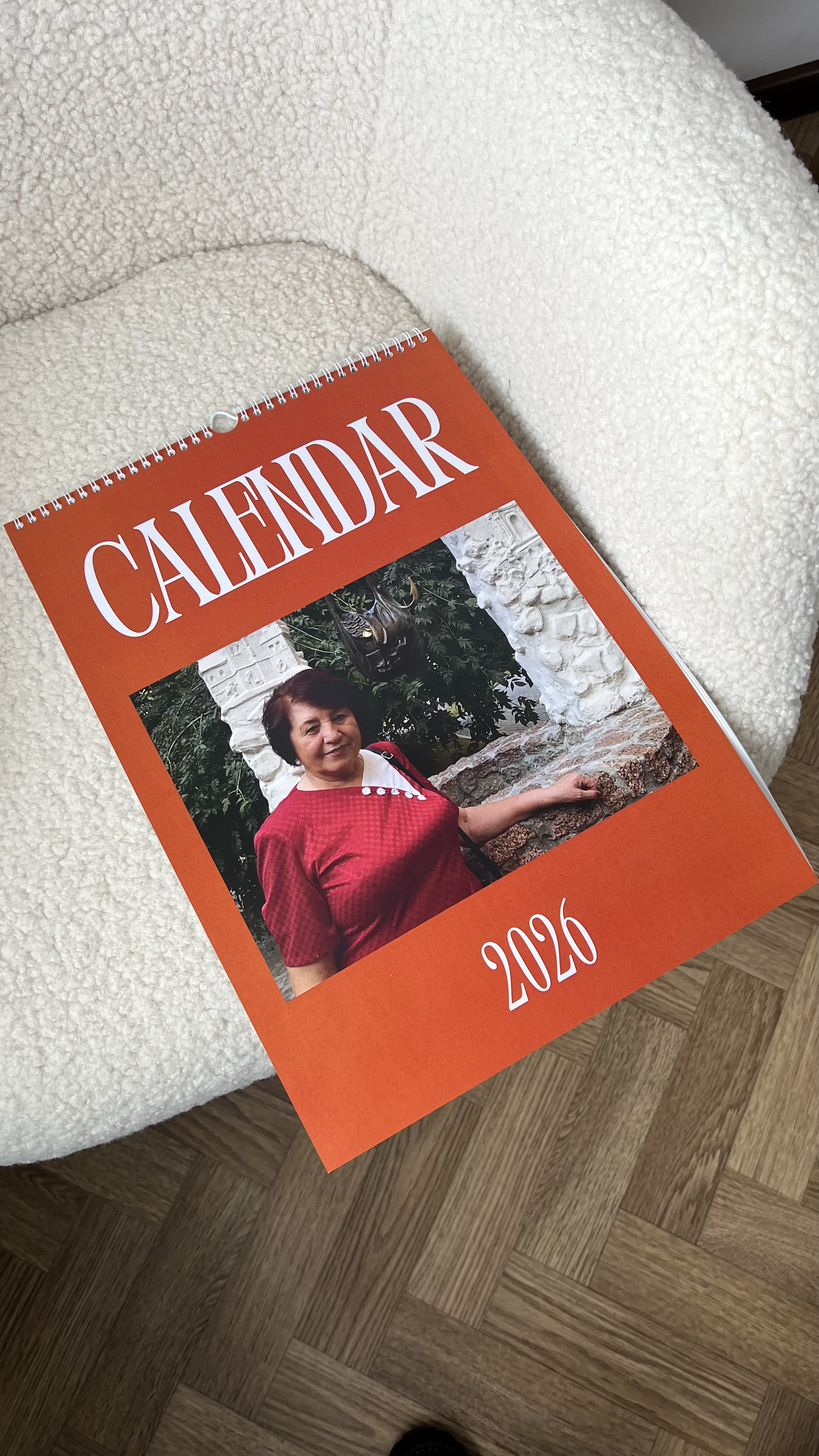 Настінний фотокалендар на 2026 рік