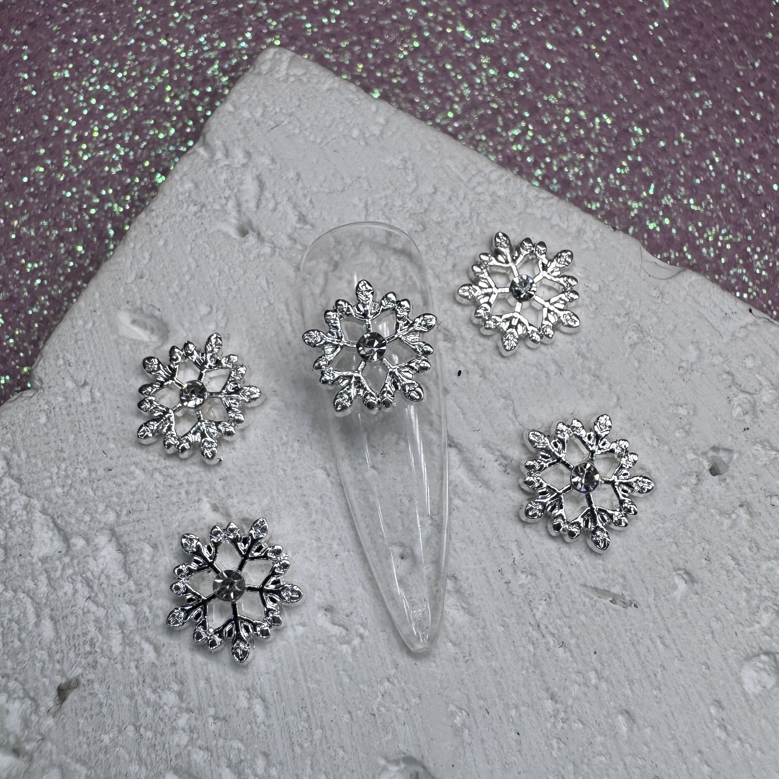 Фігурка для нігтів "Сніжинка"