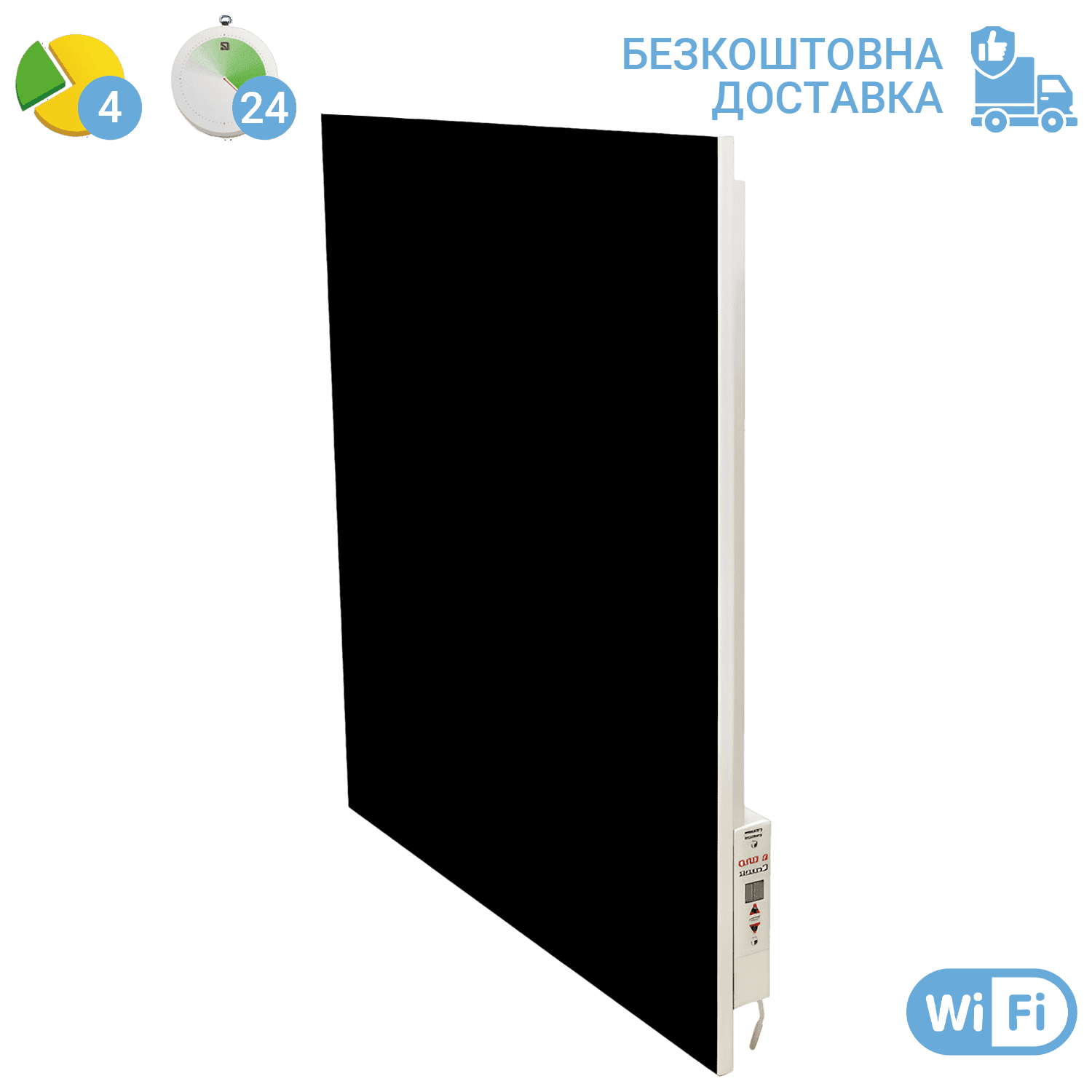 Керамічний конвектор TCH-WF 500 (чорний)